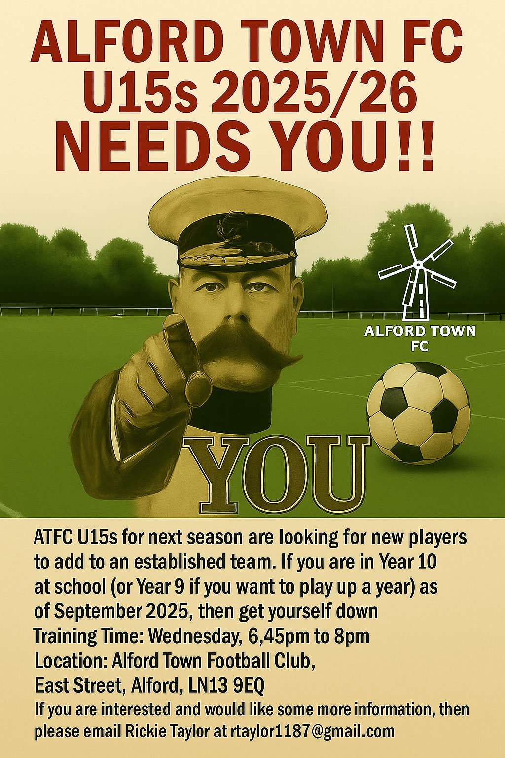 Alford Town FC U15s 2025/26